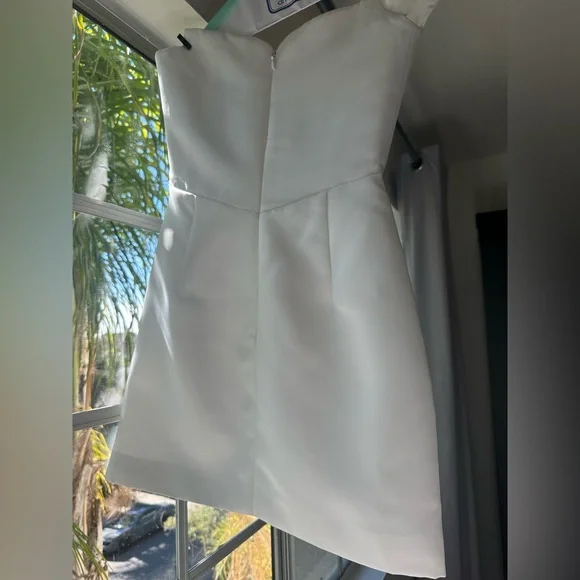 Sau Lee Brenda dress in white